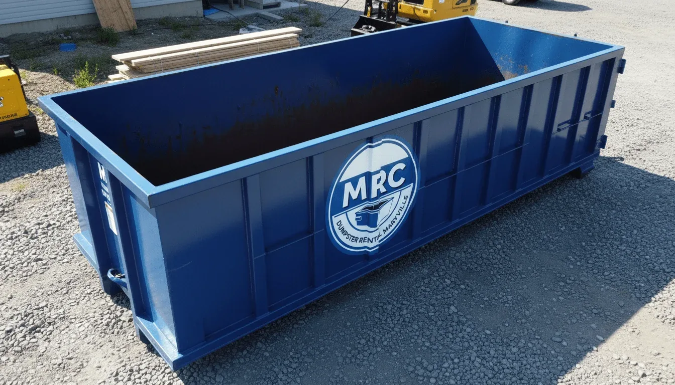 30 Yard Dumpster roll-off container delivered in Maryville, TN